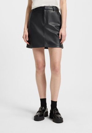 RIHALE - A-line skjørt - black