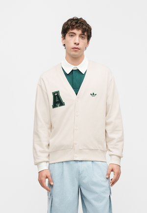 adidas Originals, VARSITY CARDIGA UNISEX - Жилетка - cloud white
