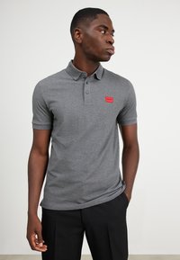 HUGO DERESO - Poloskjorter - medium grey