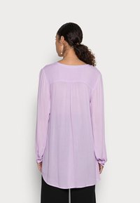 Kaffe KAAMBER V-NECK - Túnica - orchid bloom