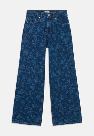 KOGHOPE WIDE ROSE - Tiesaus kirpimo džinsai - medium blue denim