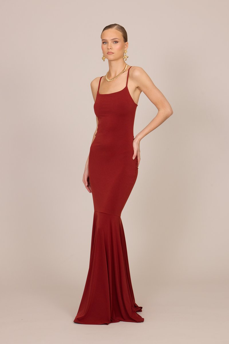 black tie dresses burgundy Elegant Long Sleeves Black/Burgundy Lace Long Prom Dresses, Lace Bride –  Eip Collection