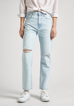 Straight leg jeans - denim