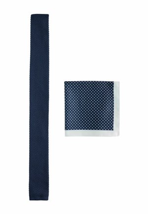 Next, TIE POCKET AND SQUARE SET - Pocket square - navy blue