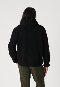 K-Way REVERSIBLE JACK POLAR DOUBLE UNISEX - Fleecejakke - black