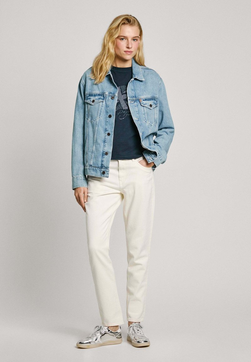 Pepe Jeans Jeans mom fit natural/avorio Zalando
