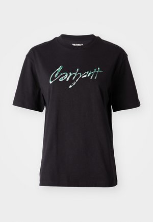Carhartt WIP DRIP SCRIPT - T-shirts med print - black
