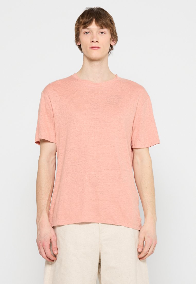 sandro T-shirt basic zalmroze sandro T-shirt basic zalmroze