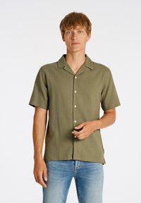 Lindbergh - BLEND  - Chemise - dk dusty olive Image miniature 1
