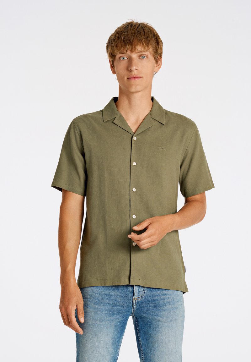 Lindbergh - BLEND  - Chemise - dk dusty olive, Agrandir