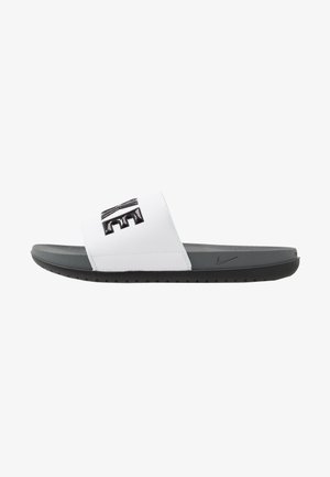 OFFCOURT - Pantolette flach - dark grey/black/white