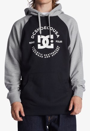 DC Shoes STAR PILOT - Jersey con capucha - black grey heather