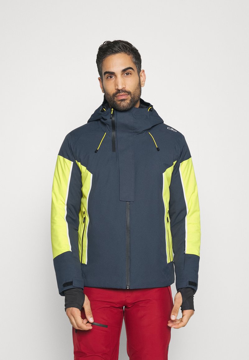 cmp-man-jacket-fix-hood-laskettelutakki-titanio-tummanharmaa