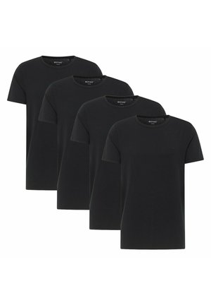 4ER PACK - ALLEN RUNDHALS STYLE - T-Shirt basic - schwarz