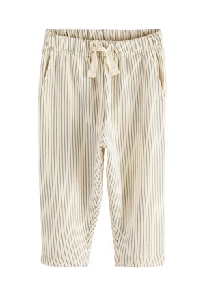 Next REGULAR FIT - PATTERNED JOGGERS - Træningsbukser - ecru off white