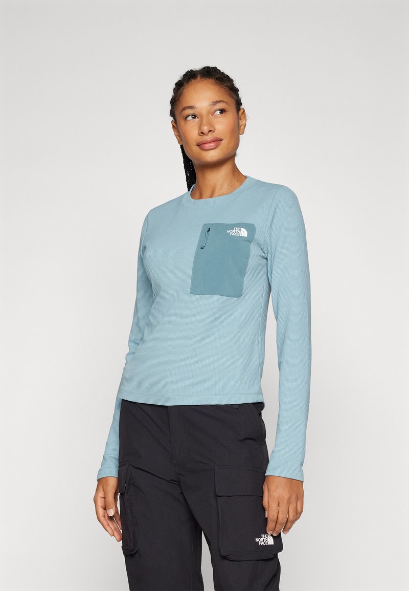 The North Face - KECHA CREW - Sweatshirt - shallow blue/stormy blue, Agrandir