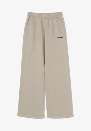 Pegador LOGO WIDE - Donji dijelovi trenirke - washed cozy beige black