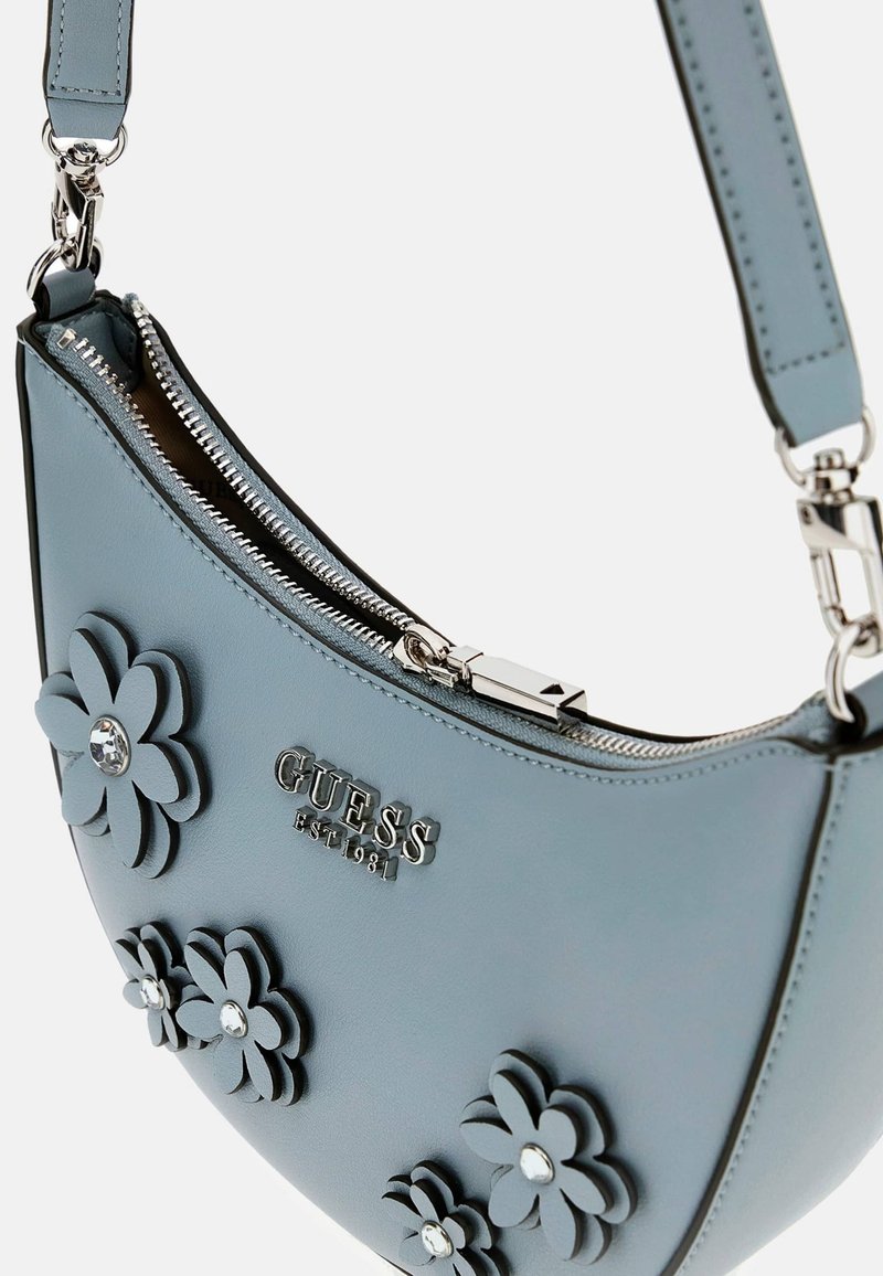 Guess MINI-SCHULTER ZARIA BLUMEN Cross body bag blau/blue