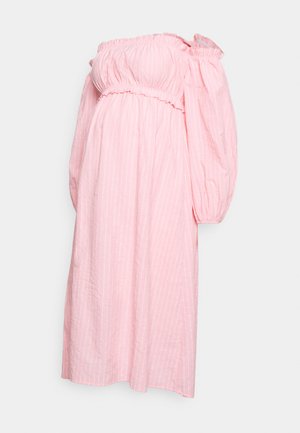 STRIPED BARDOT DRESS - Sukienka letnia - multi