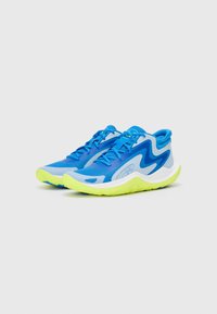 Under Armour JET 25 UNISEX - Chaussures de basket - blue/grey/orange