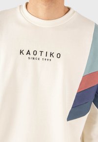 Kaotiko SEATTLE UNISEX - Sudadera - ivory