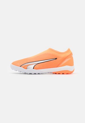 Puma ULTRA MATCH UNISEX - Voetbalschoenen voor kunstgras - ultra orange/white/blue glimmer
