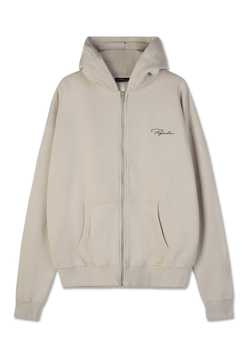 Pegador Sweater met rits beige