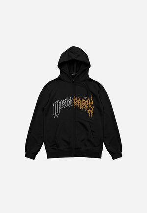 Zip-up sweatshirt - black