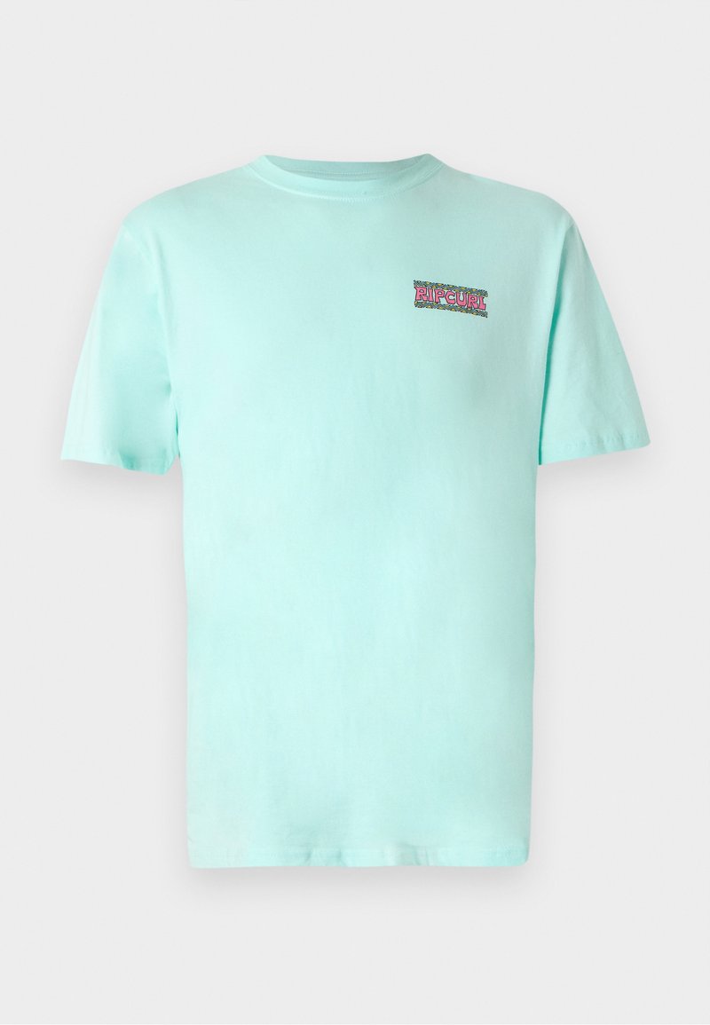 Rip Curl T-shirt print lichtblauw