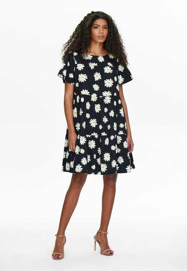 MIT KURZEN ÄRMELN PRINT - Freizeitkleid