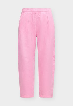 GAP, GAUZE PO BARREL - Παντελόνι - may pink