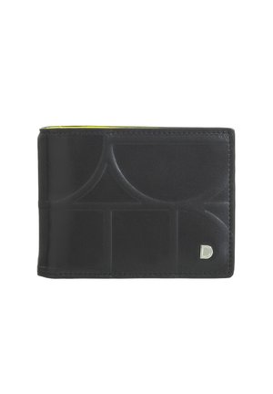 Wallet - black bright yellow