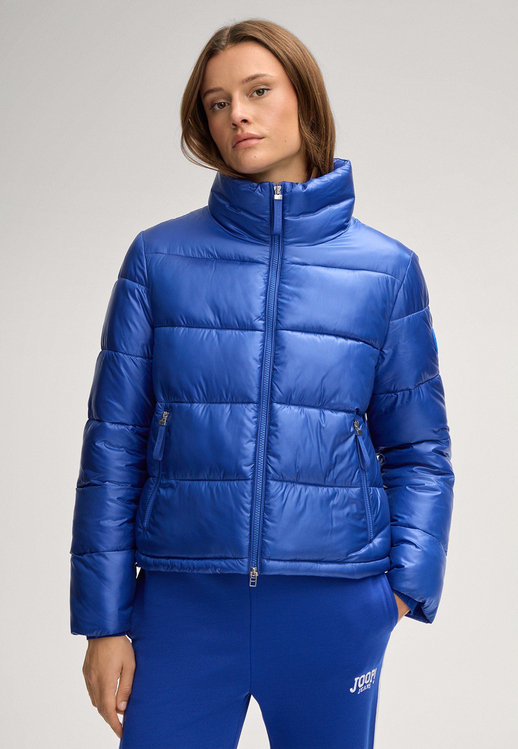 JOOP! Jeans OPIKA Winterjacke kobaltblau/black denim