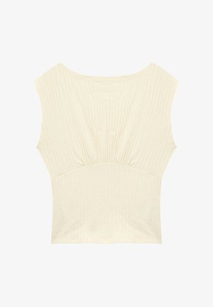 Koton, BOAT NECK T-SHIRT . - Débardeur - beige