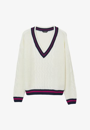 Calliope PROFILI CAMPUS - Strickpullover - blanc