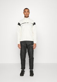 Sergio Tacchini PLUG IN TRACKSUIT - Melegítő - black/vanilla ice/spun sugar