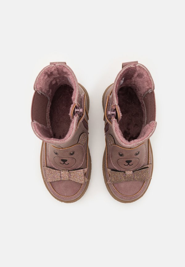 Stiefelette – mauve
