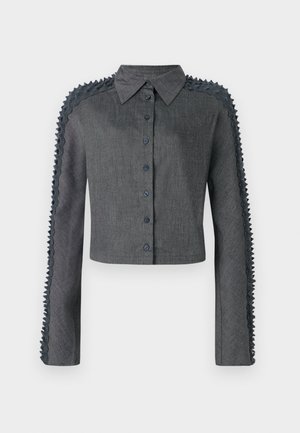 SPIKE SHIRT - Button-down blouse - grey