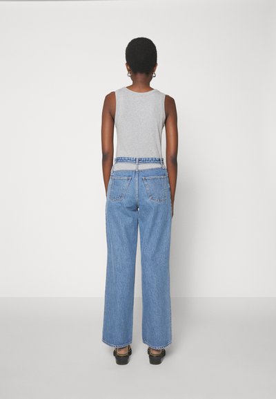 Won Hundred Τζιν χαλαρής εφαρμογής - cut out blue