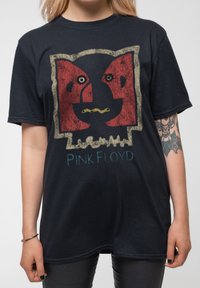 Paradiso Clothing PINK FLOYD DIVISION BELL VINTAGE - Print T-shirt - black