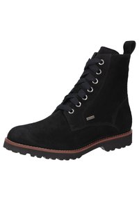 Sioux STIEFELETTE MERDIT - Stivaletti stringati - schwarz
