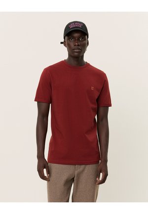 Les Deux NØRREGAARD SEASONAL - T-Shirt basic - fired brick