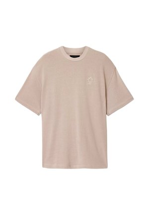 AllSaints, CREW. - T-shirt basic - dusk white