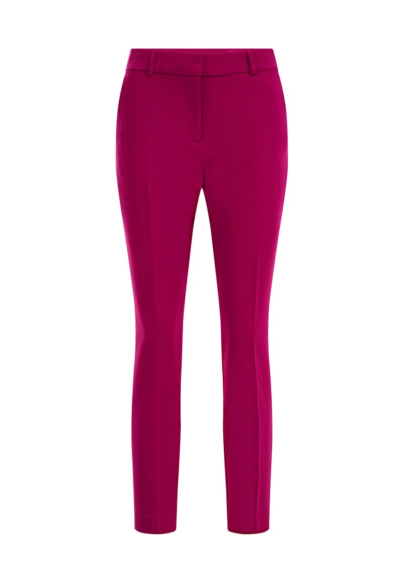 WE Fashion Chino donkerroze