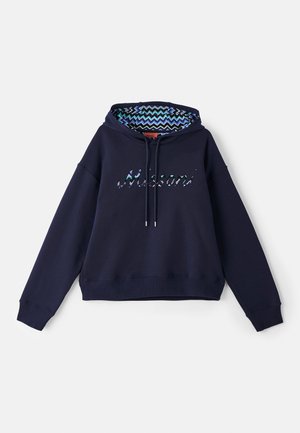 HOODED  - Hoodie - blue navy base/blue tones