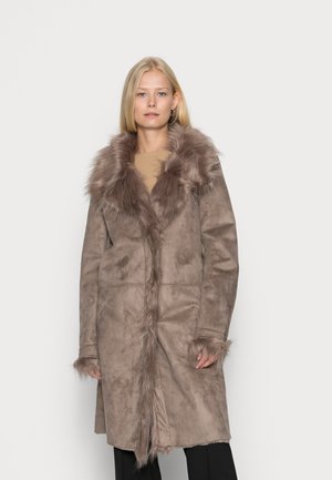 ECRITURE - Winter coat - caramel / taupe