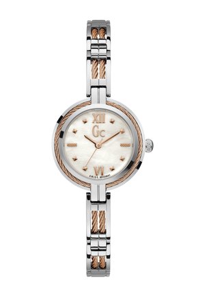 GC CABLEBIJOU - Orologio - silver-coloured/rose gold-coloured