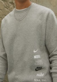 Nike Sportswear Sweatshirt - mottled dark grey