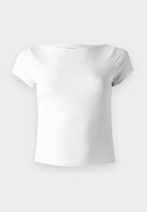 Hollister Co., SLASH - Βασικό μπλουζάκι - white