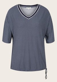 TOM TAILOR Camiseta estampada - mottled blue